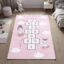 Conceptum Alfombra para Pasillo Multicolor 80 x 300 cm